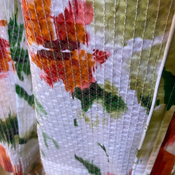 Chico’s Sequined Floral Zip Up Jacket Sz 14 NEW - Picture 3 of 8